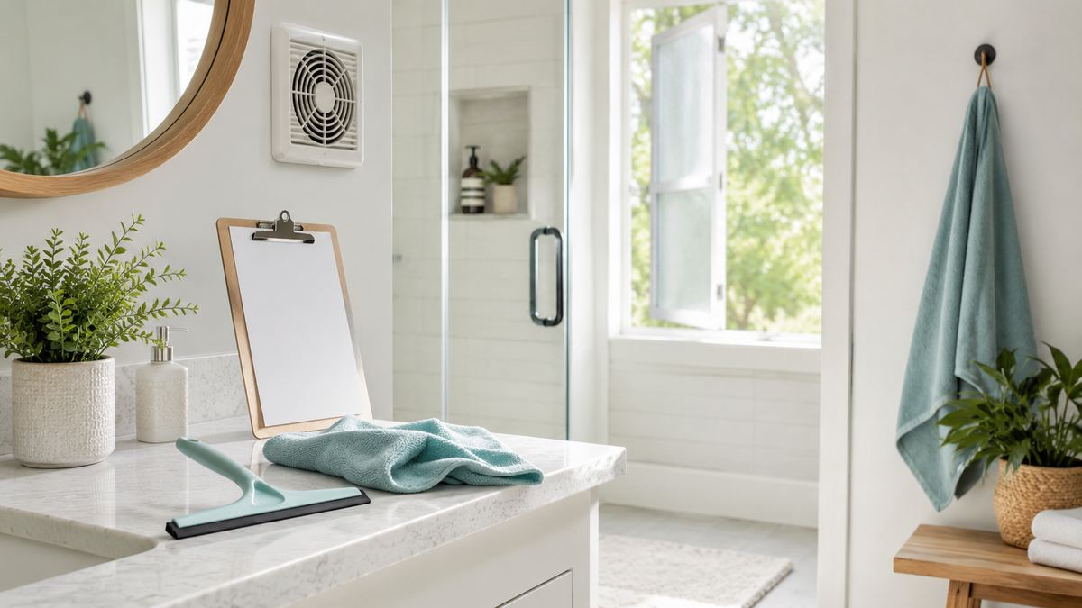 How to Prevent Bathroom Mold Without a Window