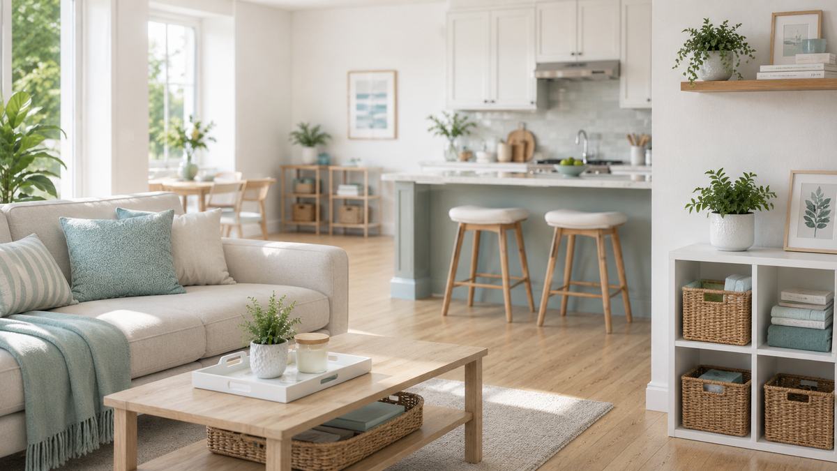 How to Declutter a Small Home When You Have No Storage